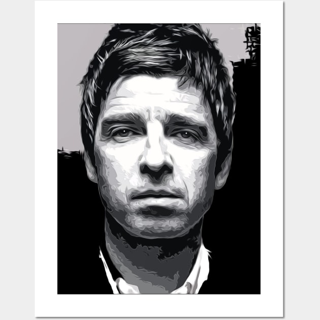 Noel Gallagher Wall Art by SiSuSiSu